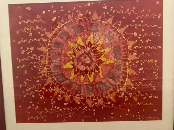 Untitled (Batik). Indiana University Art Camp, 1980.