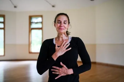 The author, Bloodroot Retreat, Massachusetts, 2024. Photo: Rachel Liu